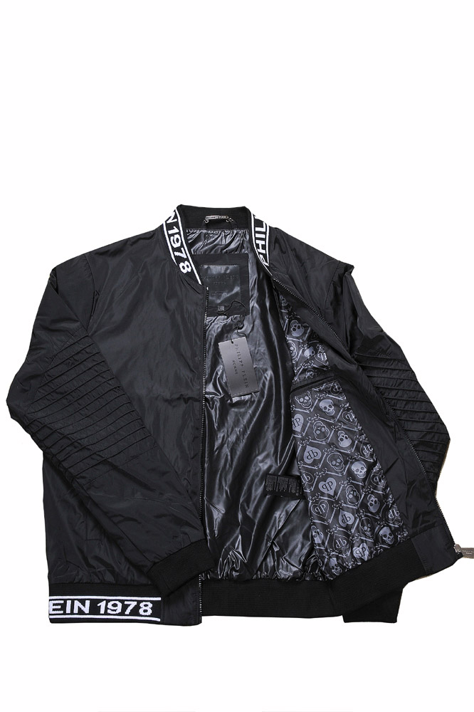 Mens Designer Clothes | PHILIPP PLEIN men's bomber jacket 4
